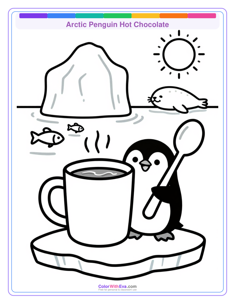 Arctic Penguin Hot Chocolate thumbnail
