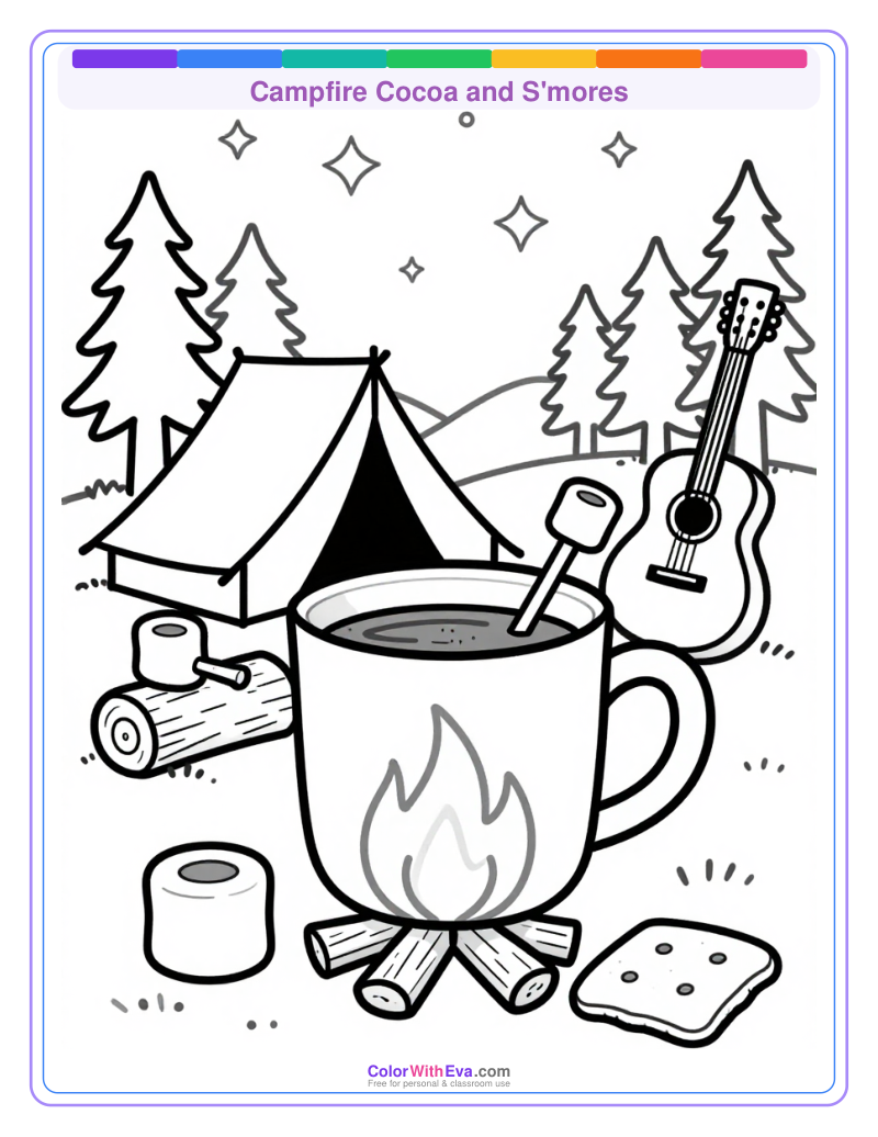 Campfire Cocoa and S'mores thumbnail