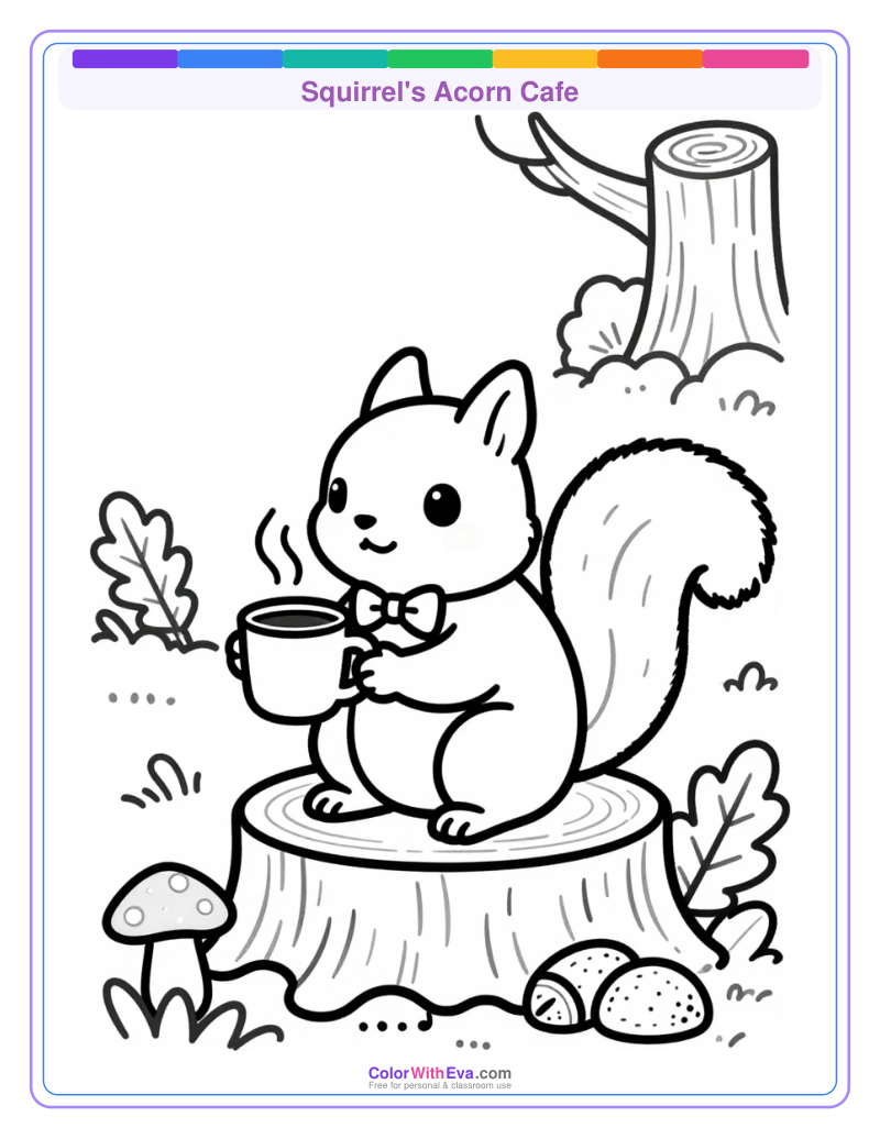 Squirrel's Acorn Cafe preview