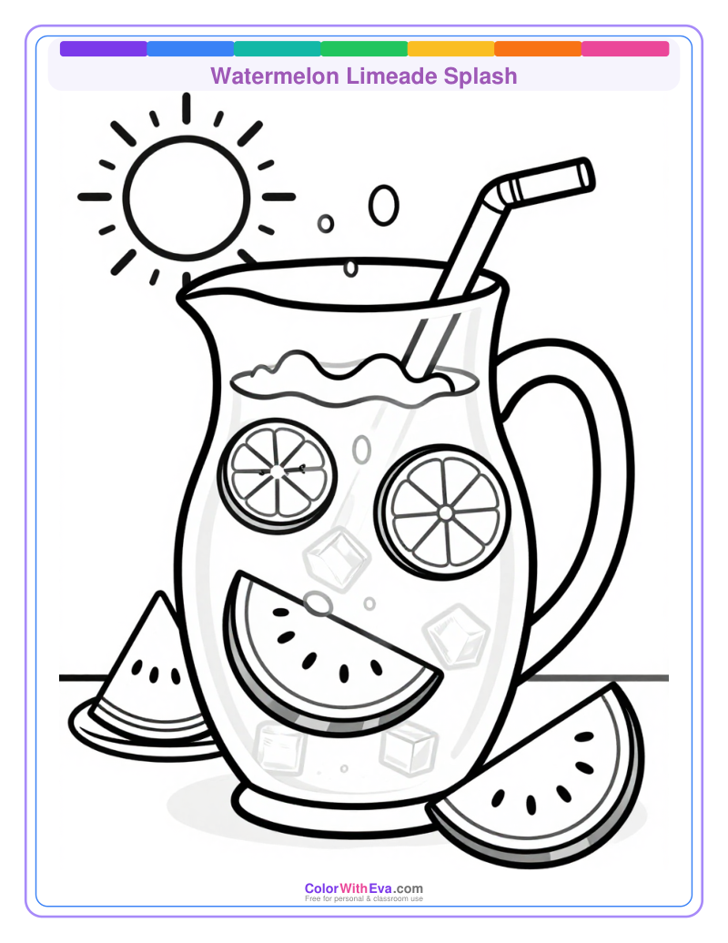 Watermelon Limeade Splash preview