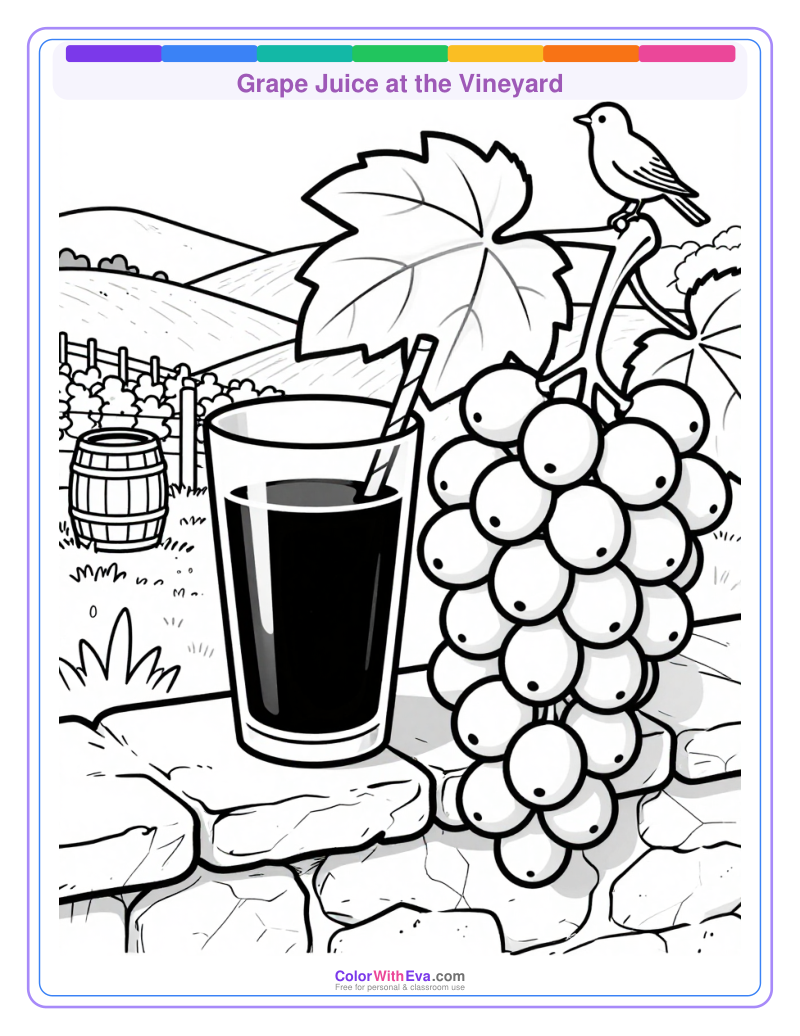 Grape Juice at the Vineyard preview