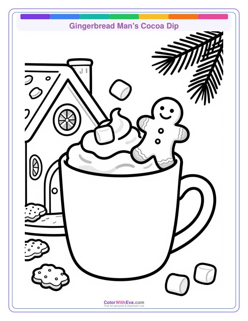 Gingerbread Man's Cocoa Dip preview