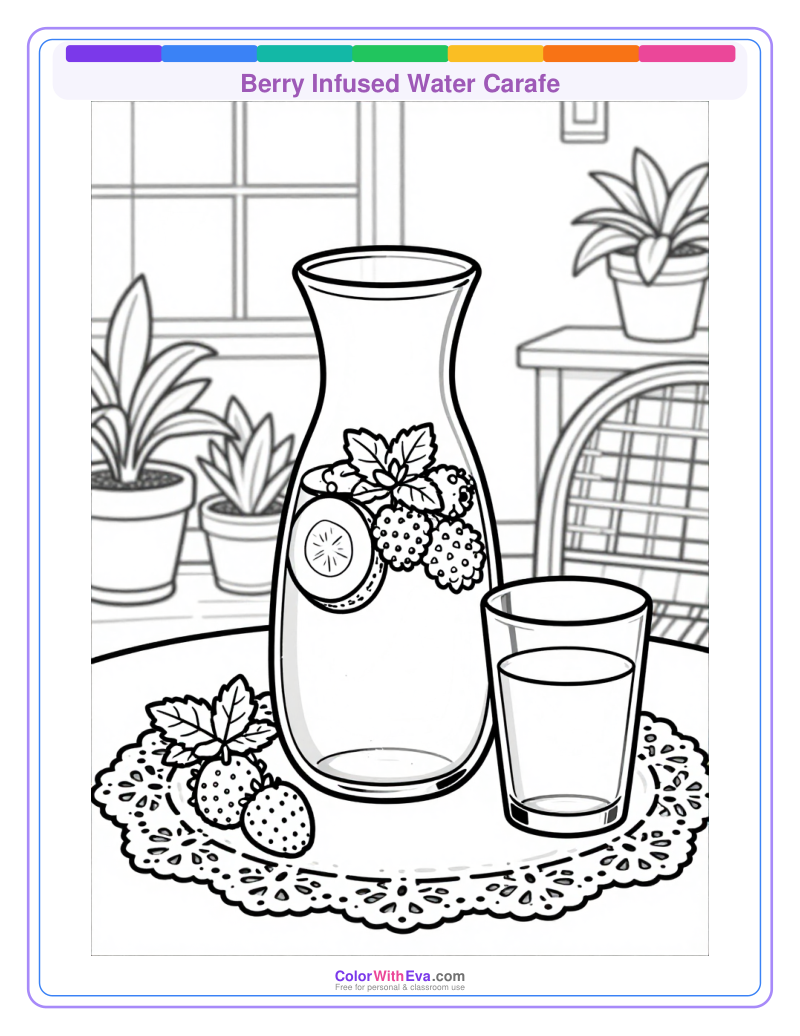 Berry Infused Water Carafe preview