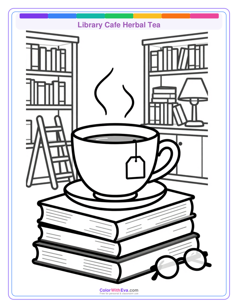 Library Cafe Herbal Tea preview