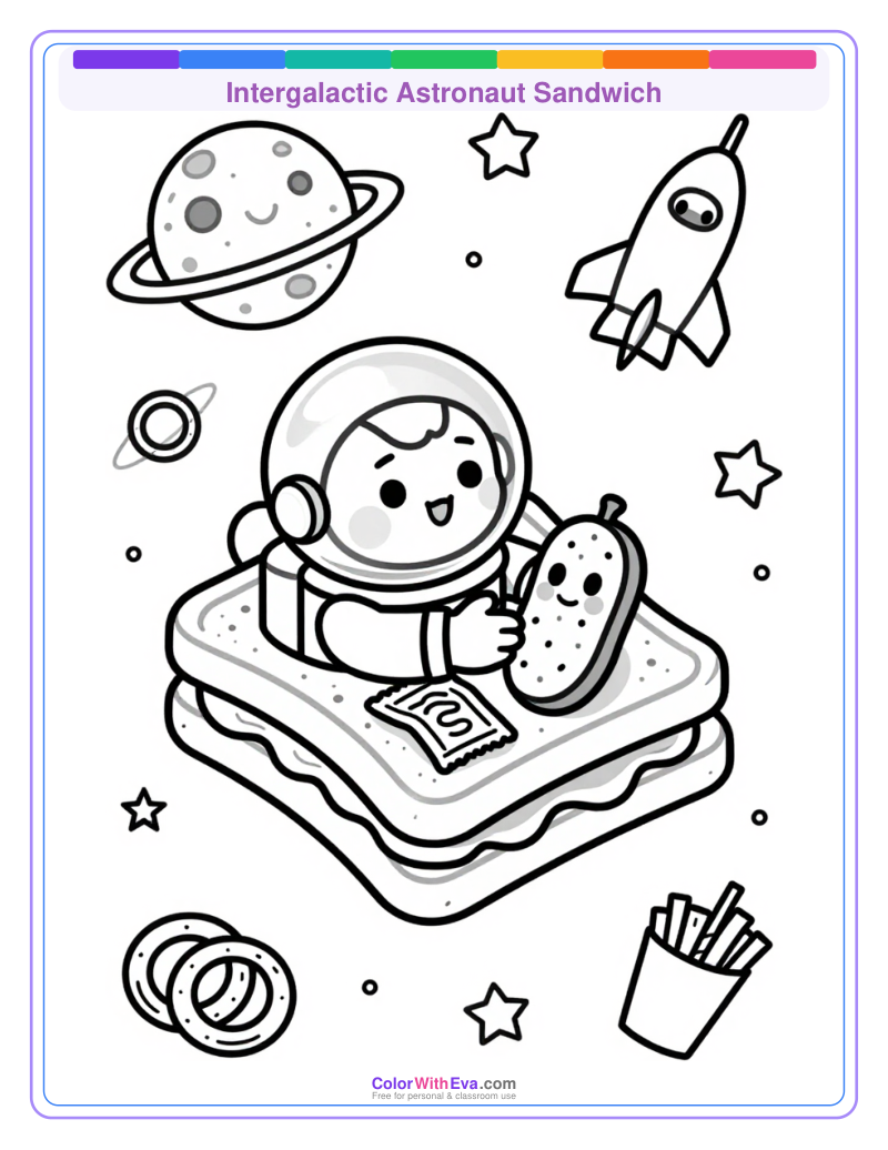 Intergalactic Astronaut Sandwich thumbnail