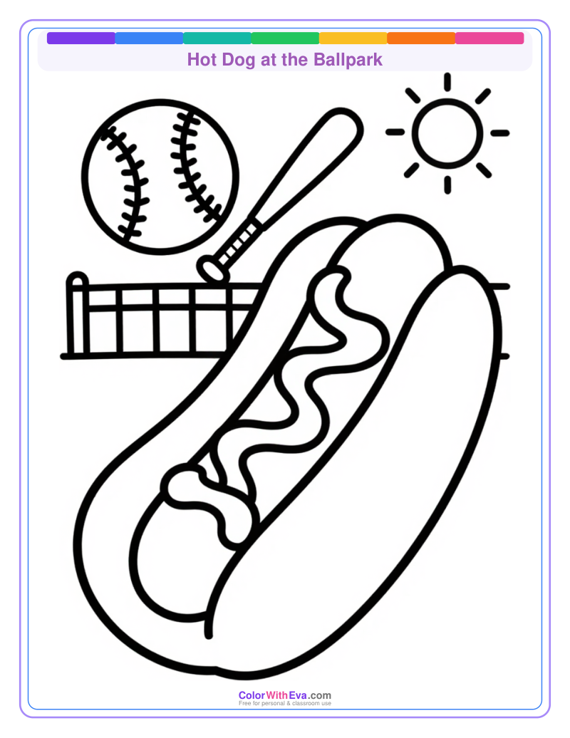 Hot Dog at the Ballpark preview