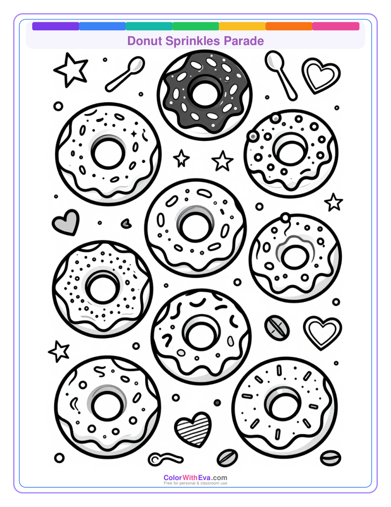 Donut Sprinkles Parade preview