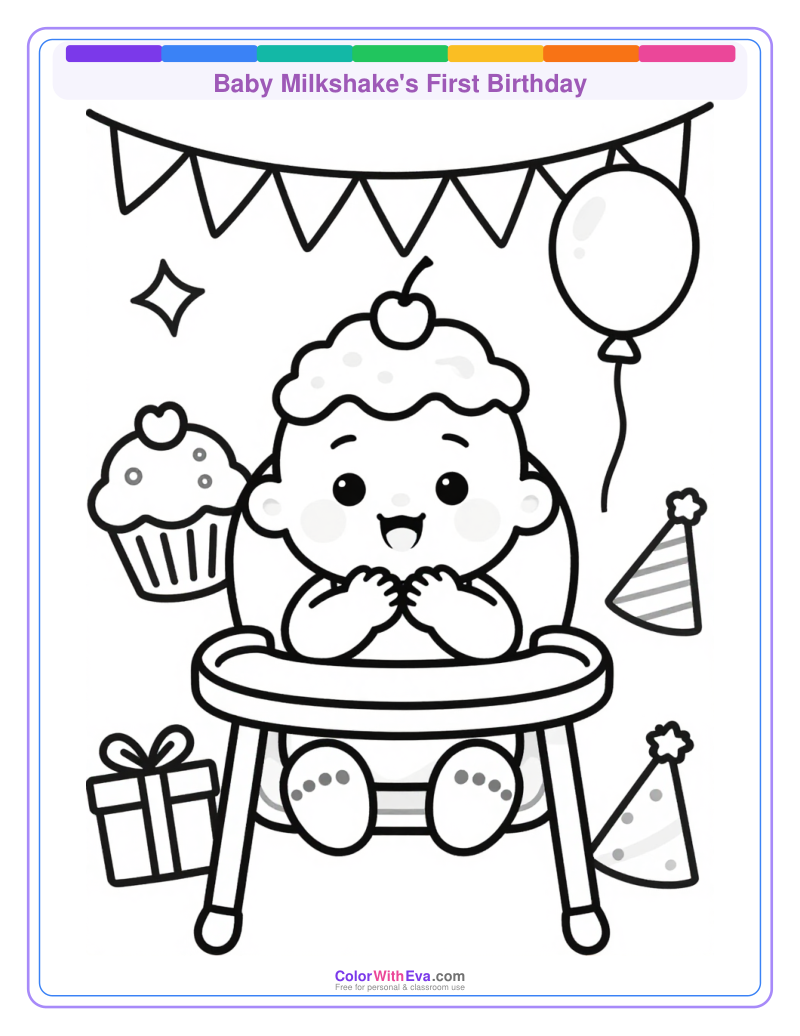 Baby Milkshake's First Birthday thumbnail