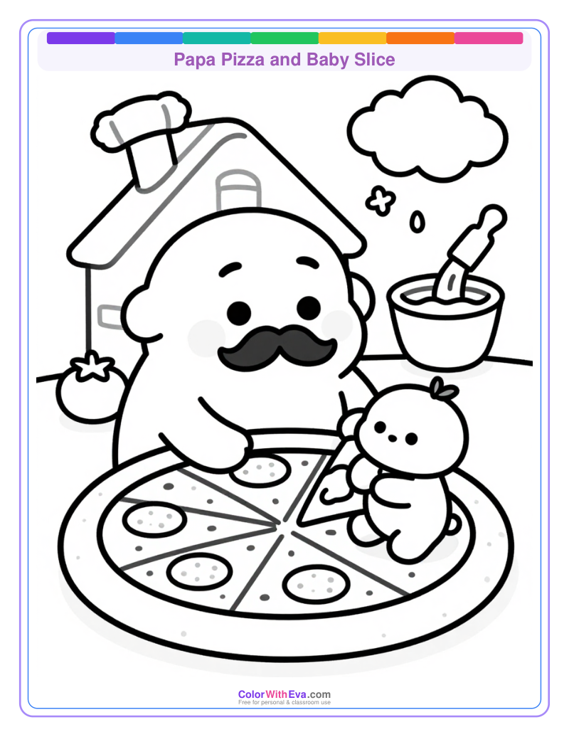 Papa Pizza and Baby Slice thumbnail