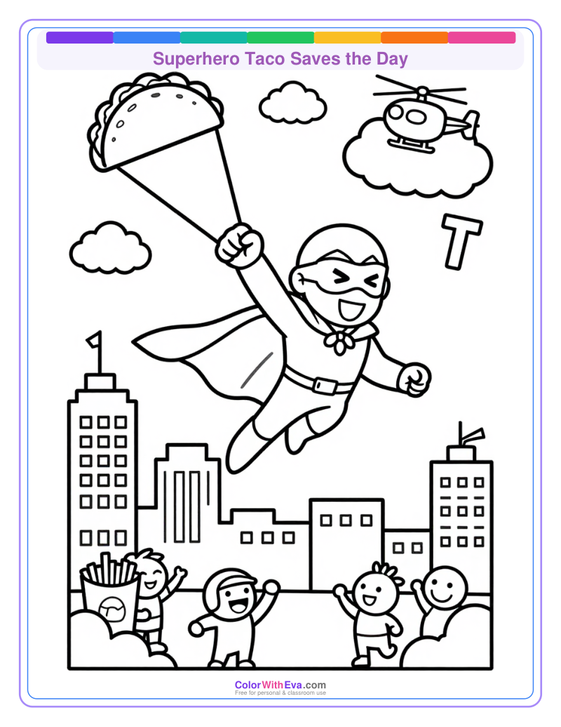 Superhero Taco Saves the Day thumbnail