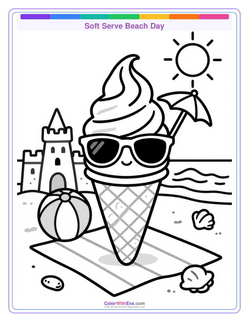 Soft Serve Beach Day preview