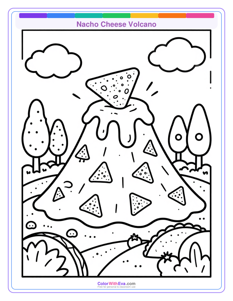 Nacho Cheese Volcano preview