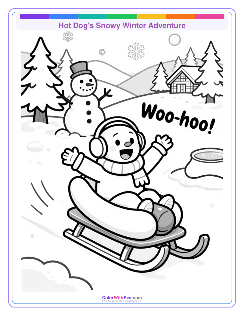 Hot Dog's Snowy Winter Adventure thumbnail