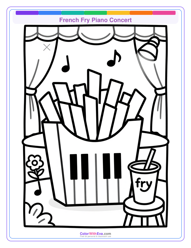 French Fry Piano Concert preview