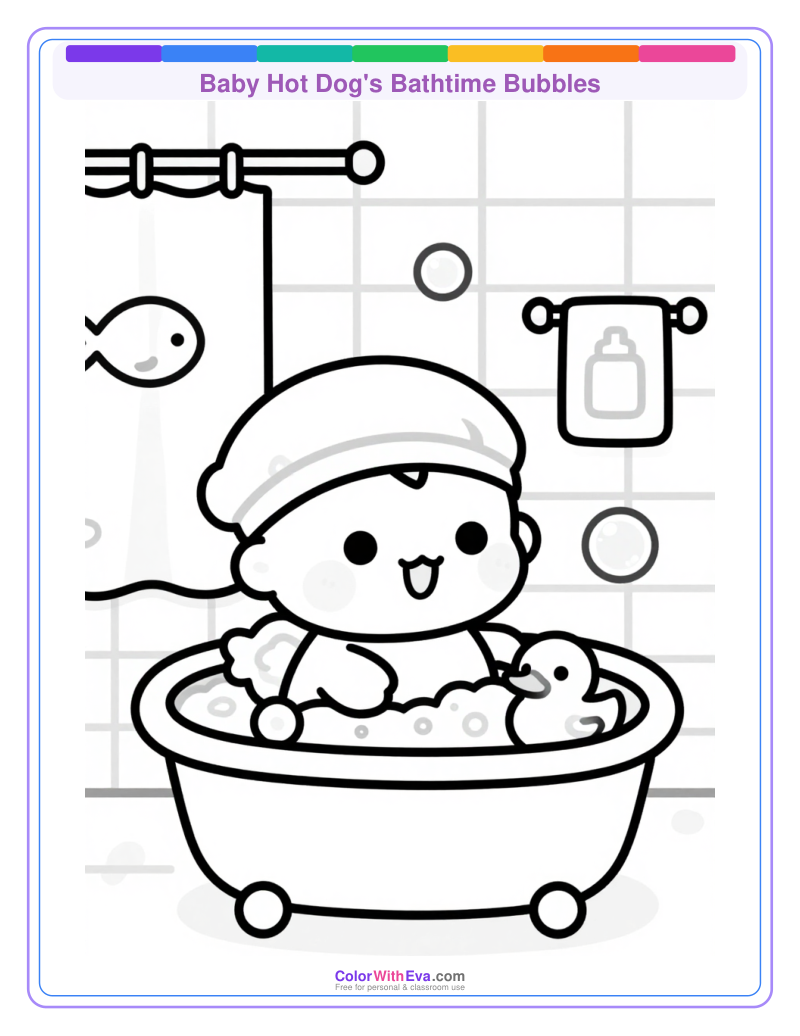 Baby Hot Dog's Bathtime Bubbles thumbnail