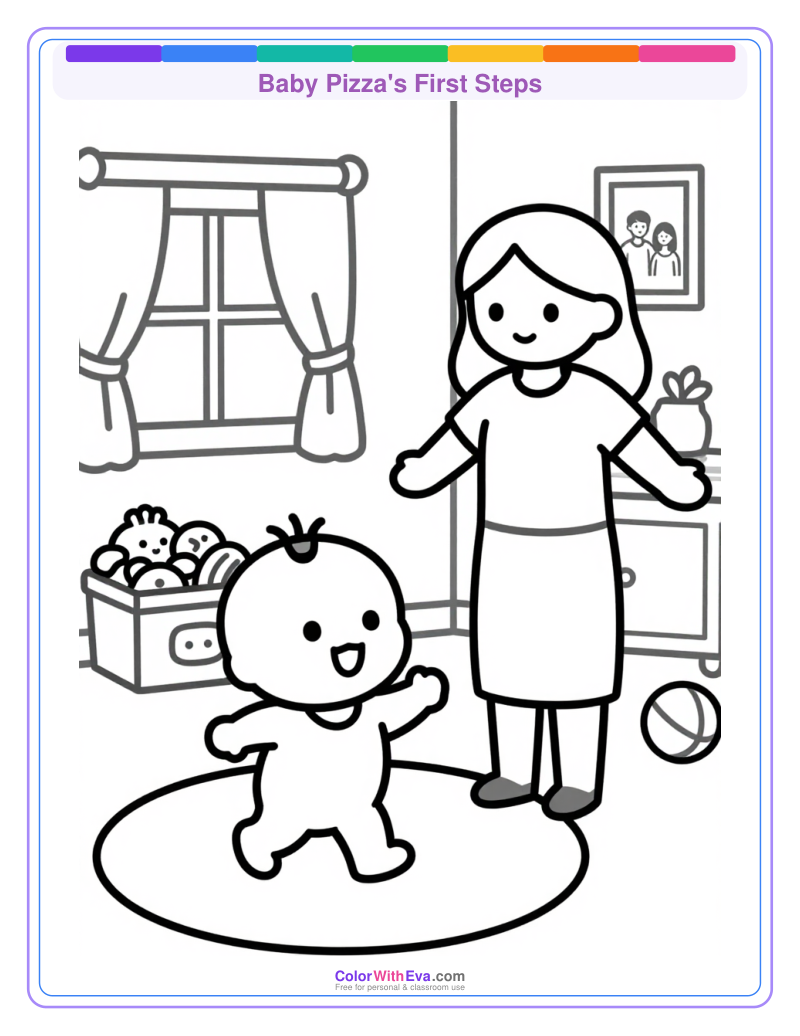 Baby Pizza's First Steps thumbnail