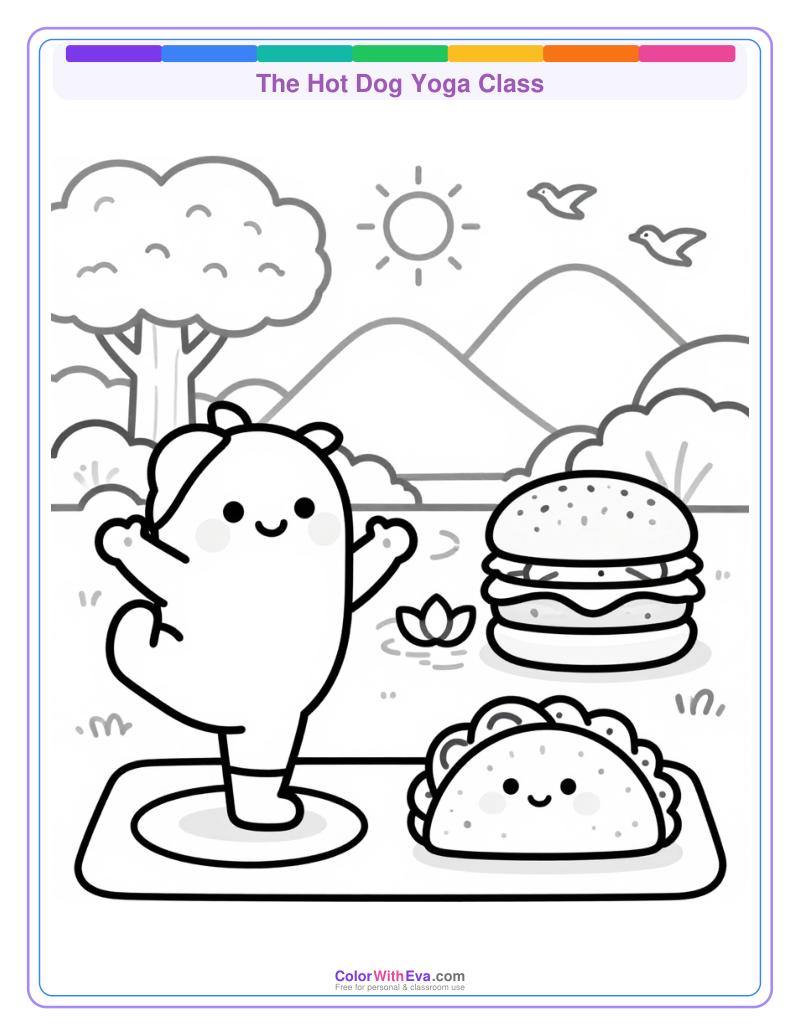 The Hot Dog Yoga Class thumbnail