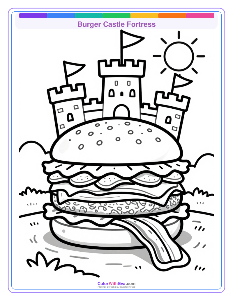 Burger Castle Fortress preview