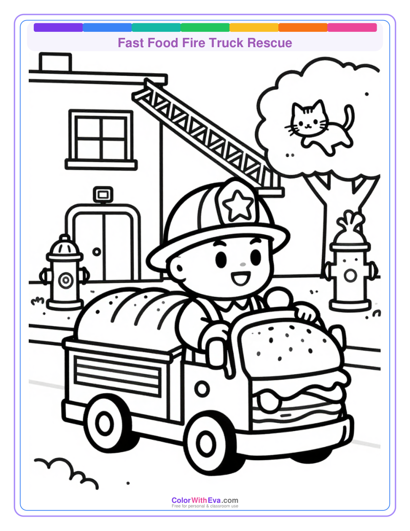 Fast Food Fire Truck Rescue thumbnail