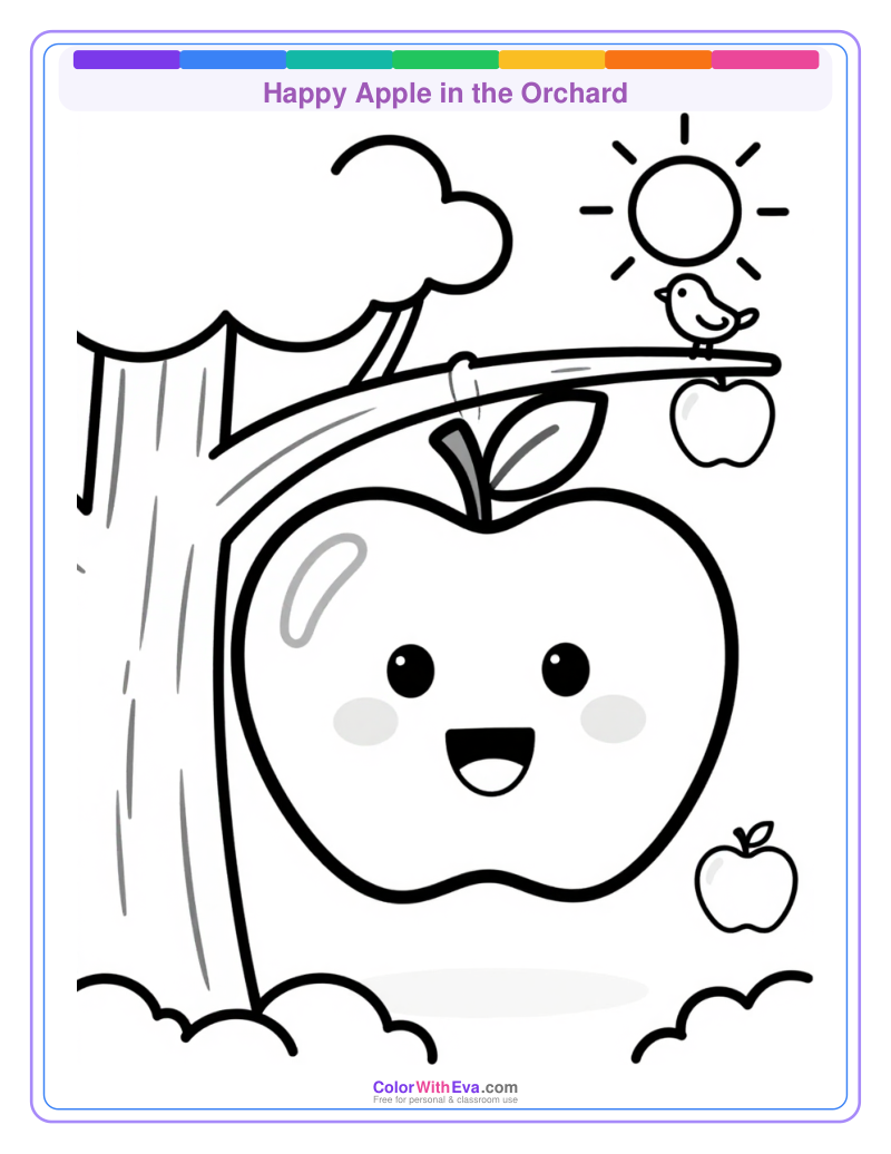 Happy Apple in the Orchard preview
