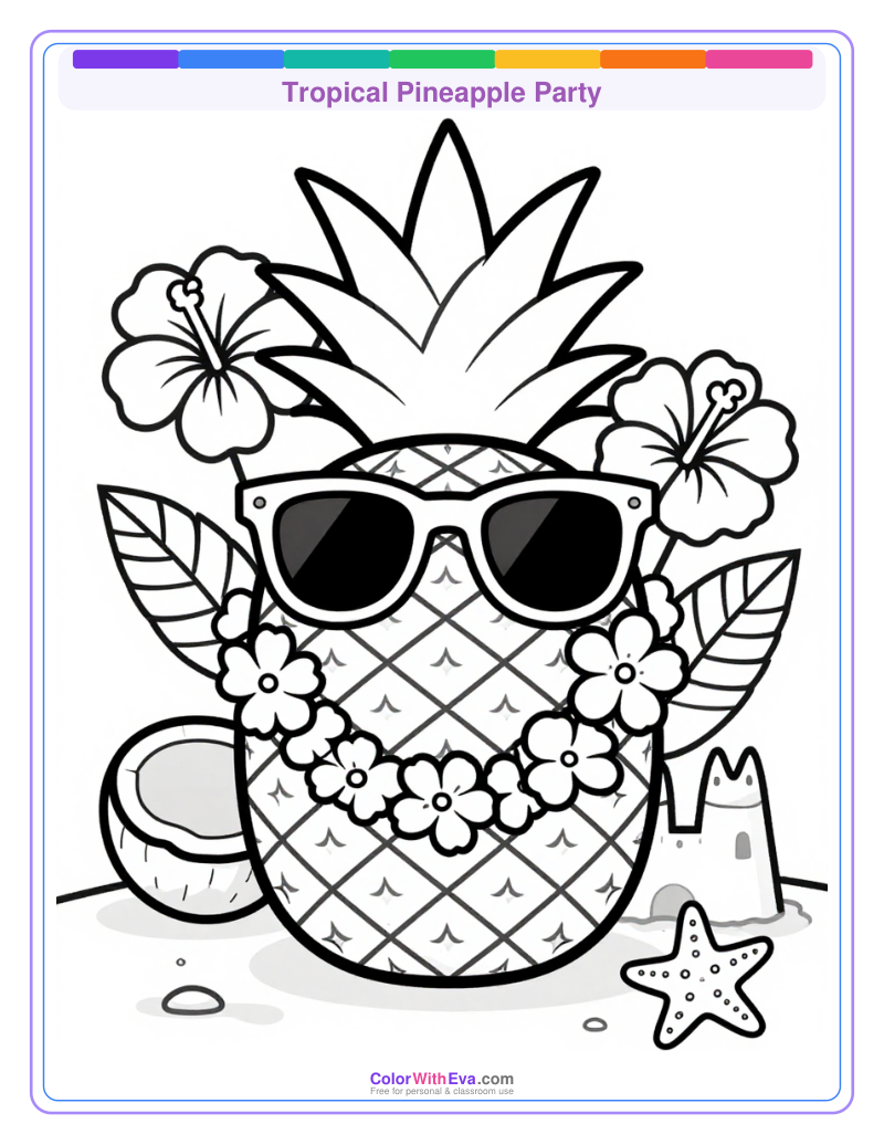 Tropical Pineapple Party preview