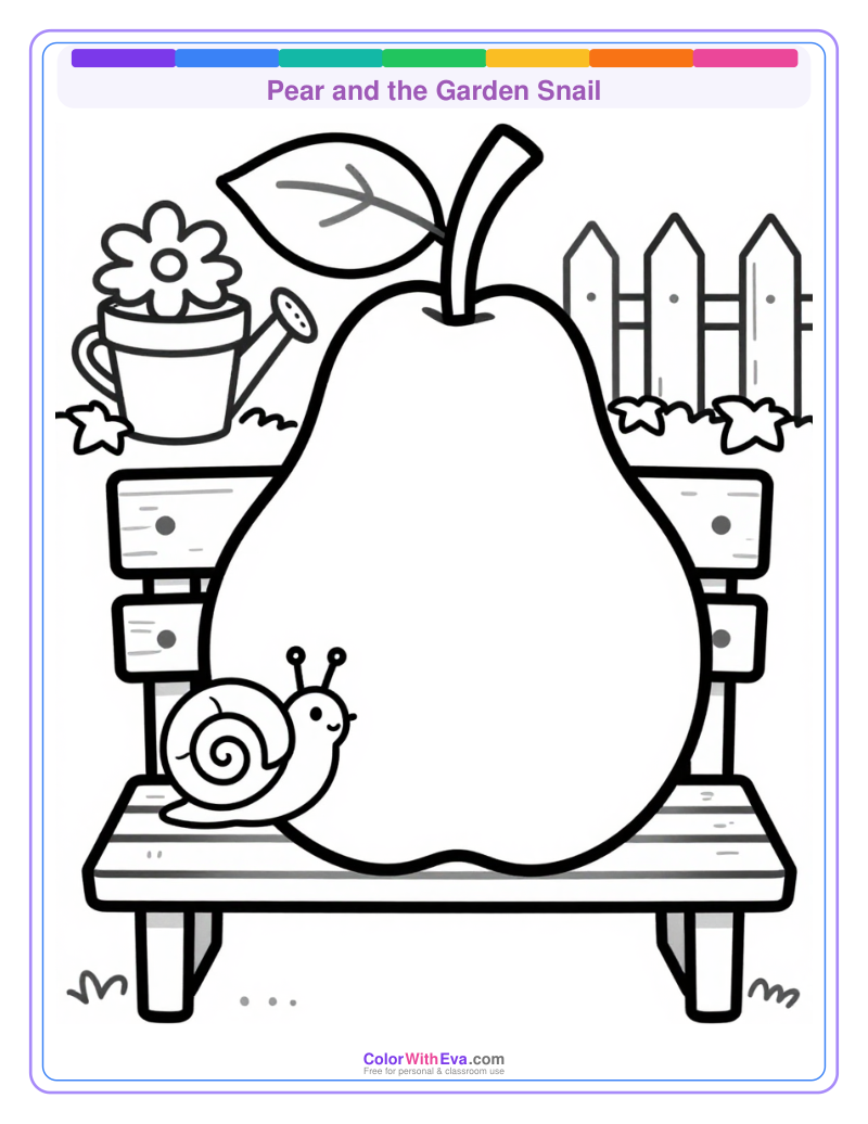 Pear and the Garden Snail preview