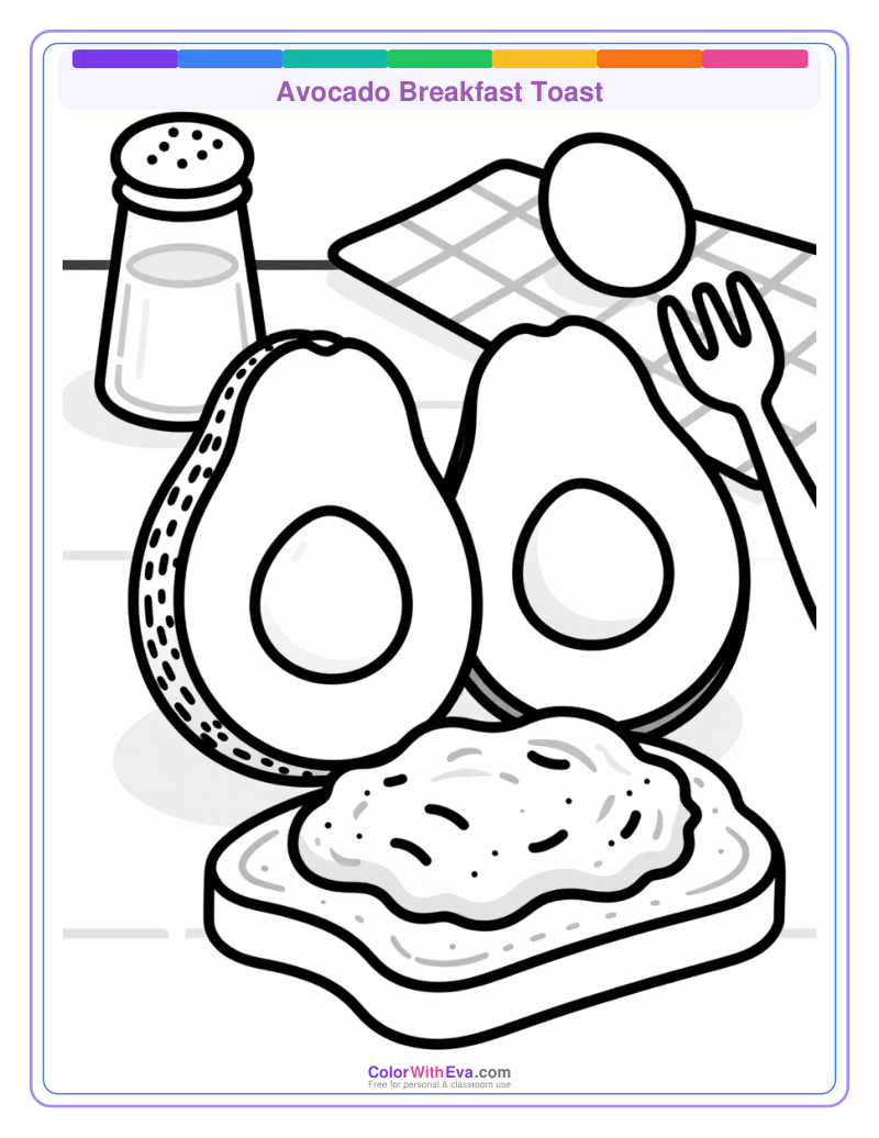 Avocado Breakfast Toast preview