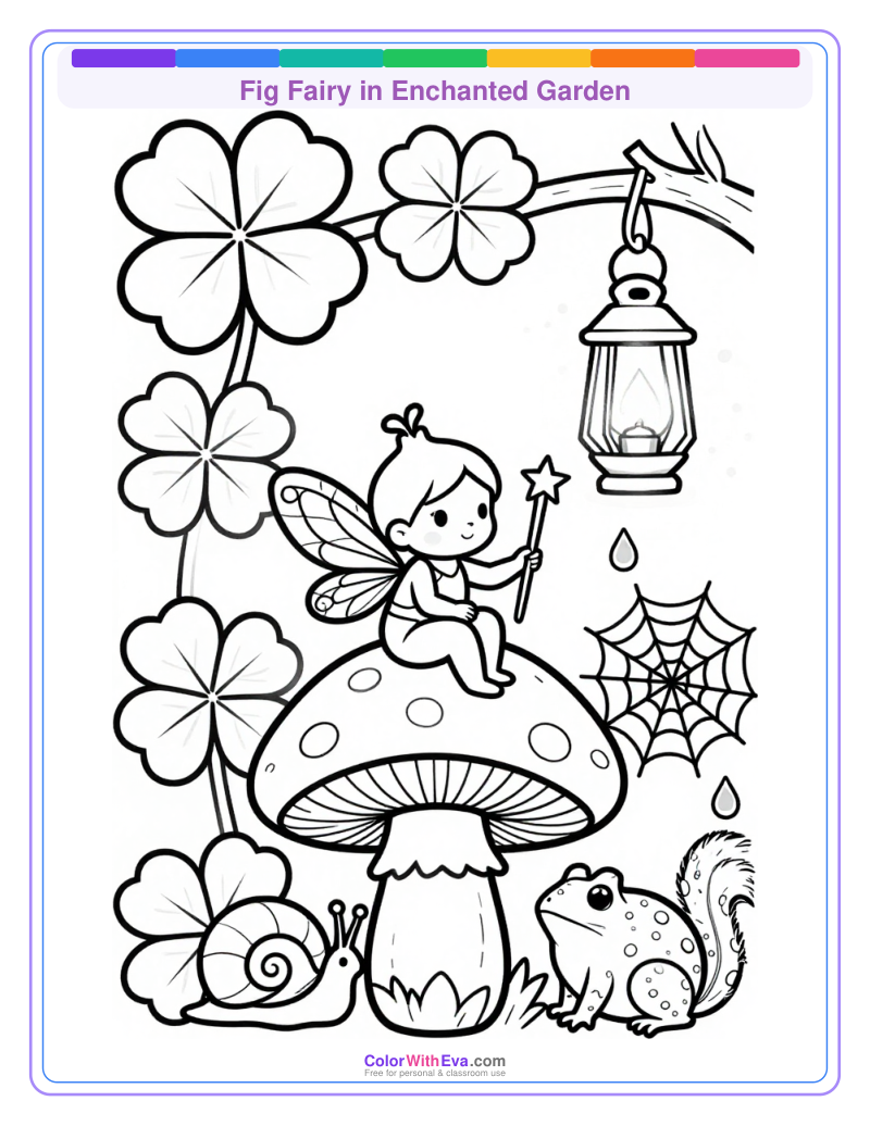 Fig Fairy in Enchanted Garden thumbnail