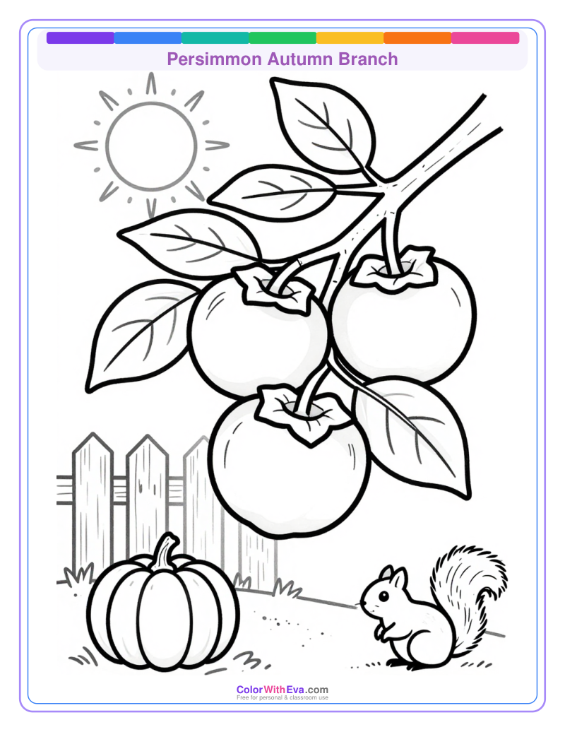 Persimmon Autumn Branch preview