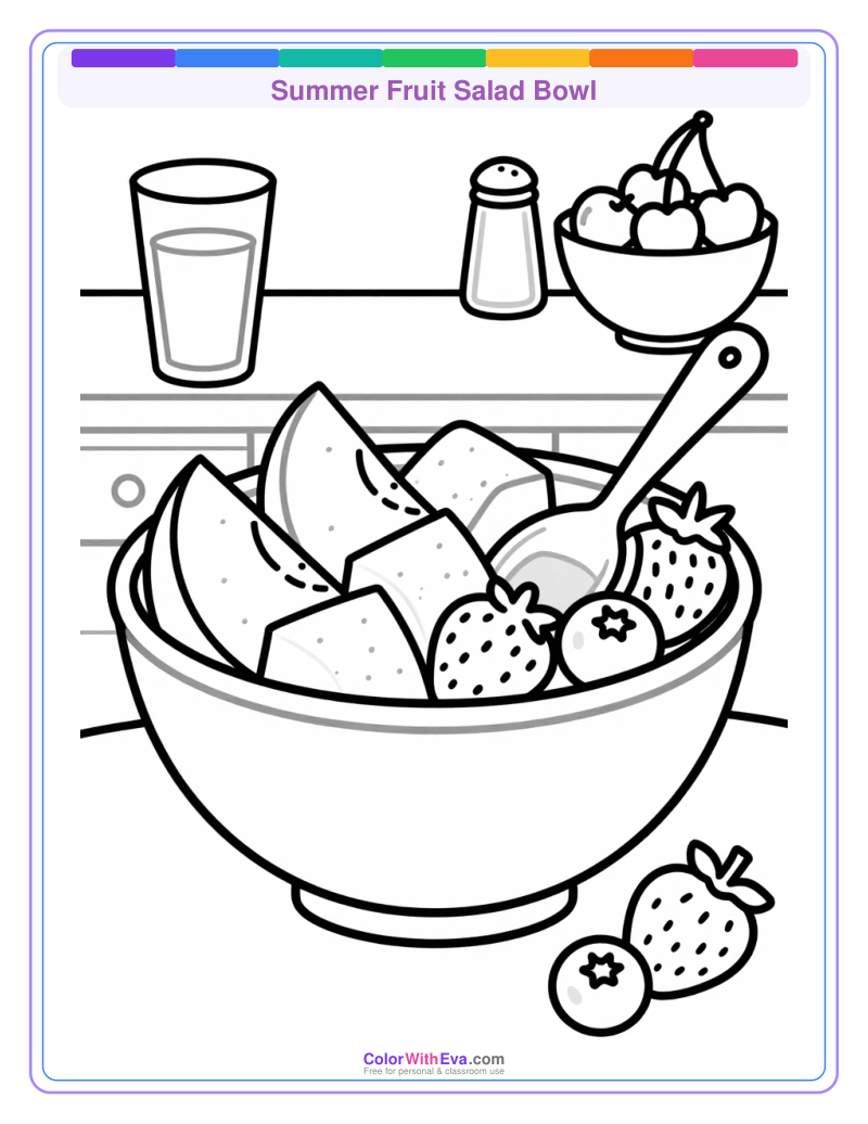 Summer Fruit Salad Bowl preview