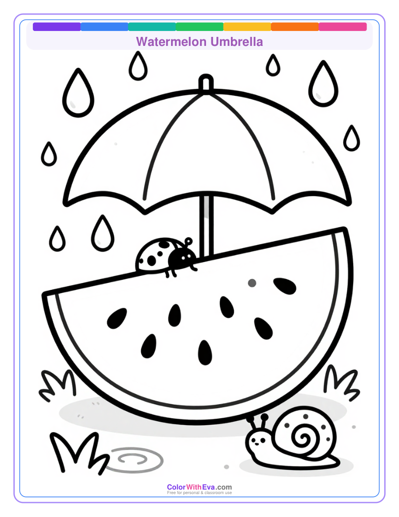 Watermelon Umbrella preview