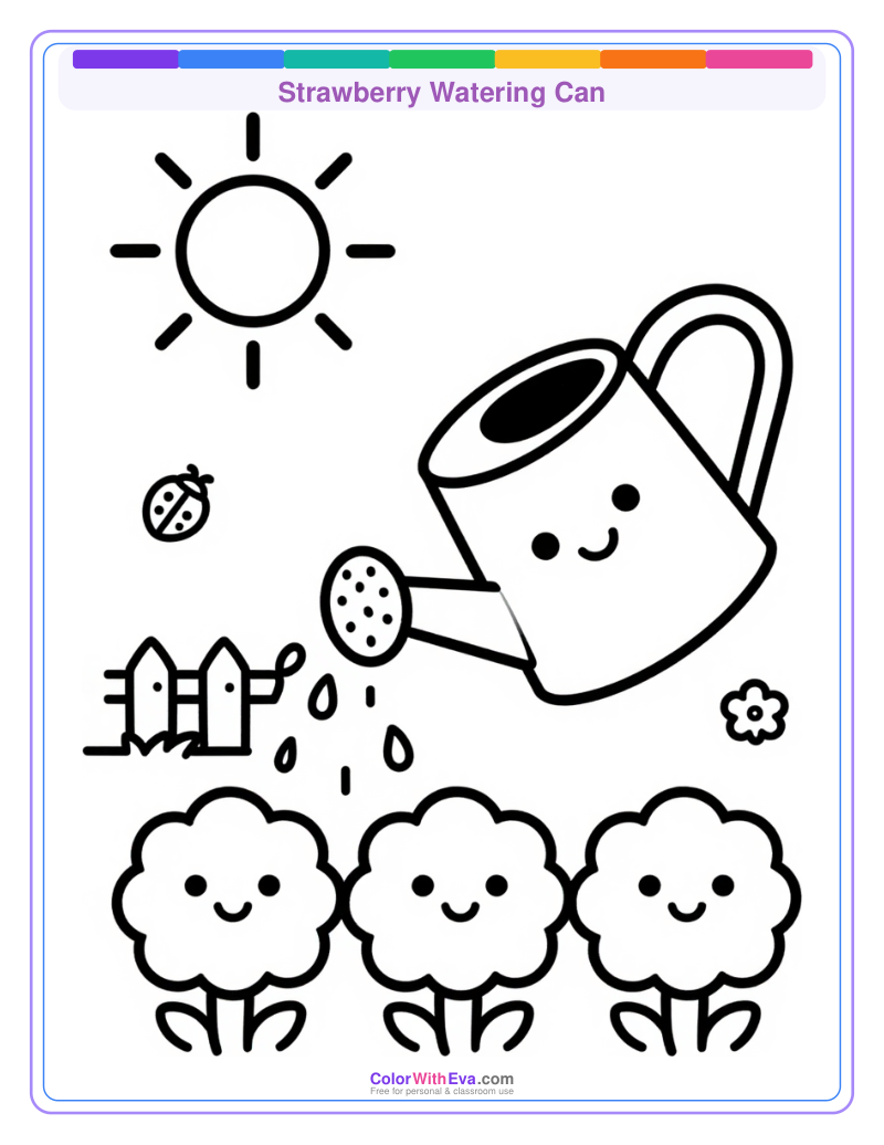 Strawberry Watering Can preview