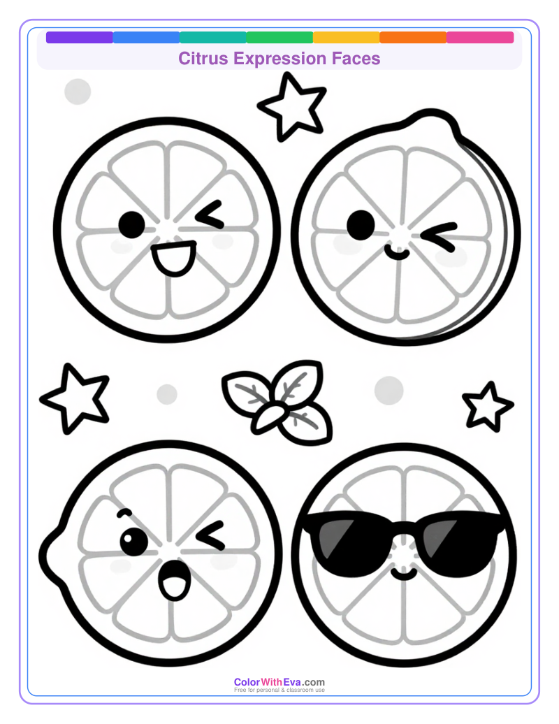 Citrus Expression Faces preview