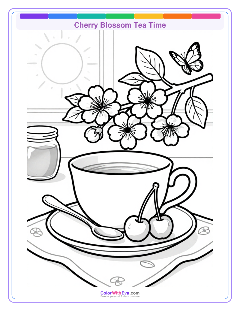 Cherry Blossom Tea Time preview