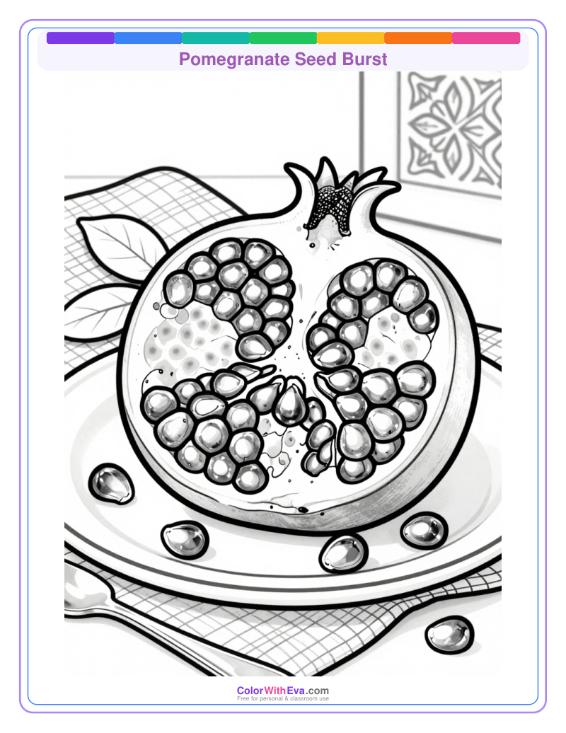Pomegranate Seed Burst preview