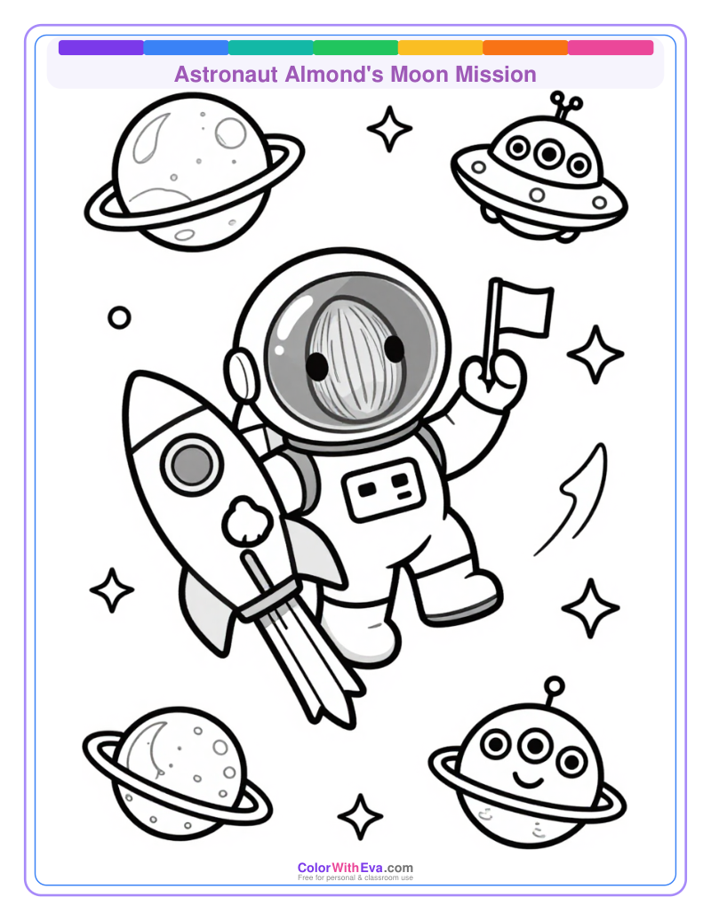 Astronaut Almond's Moon Mission thumbnail