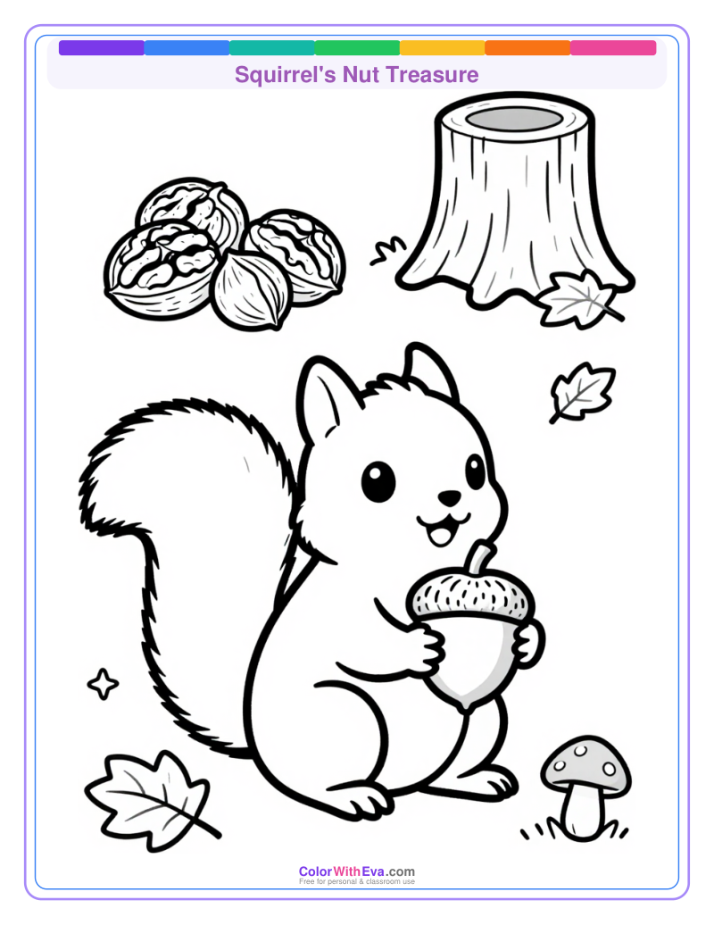 Squirrel's Nut Treasure preview