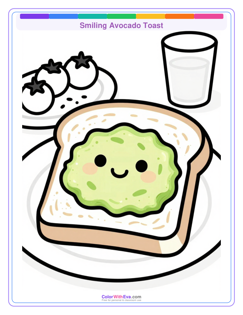 Smiling Avocado Toast preview