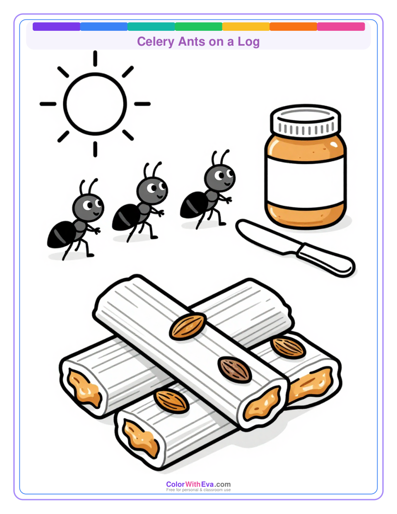 Celery Ants on a Log preview
