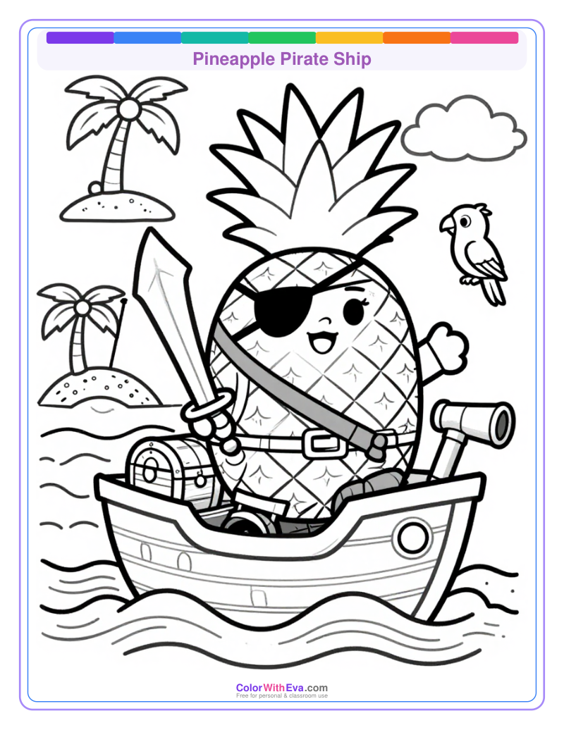 Pineapple Pirate Ship thumbnail