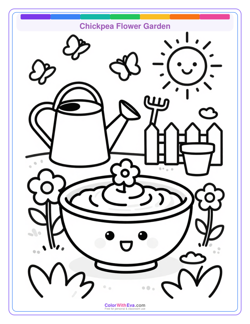 Chickpea Flower Garden thumbnail