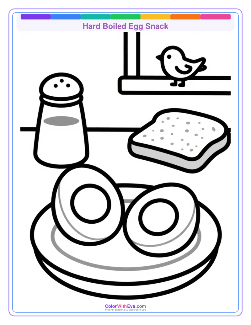 Hard Boiled Egg Snack preview