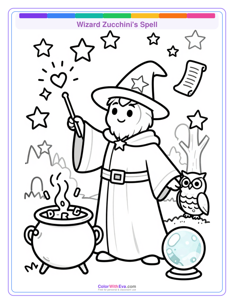 Wizard Zucchini's Spell preview