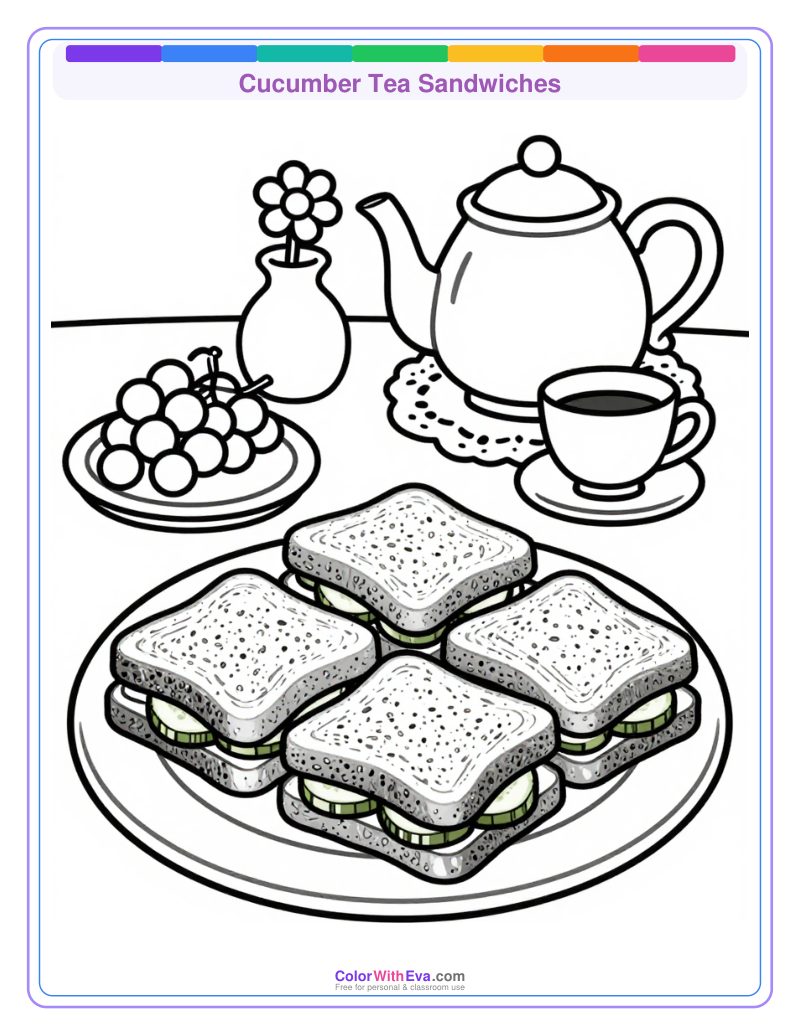 Cucumber Tea Sandwiches preview