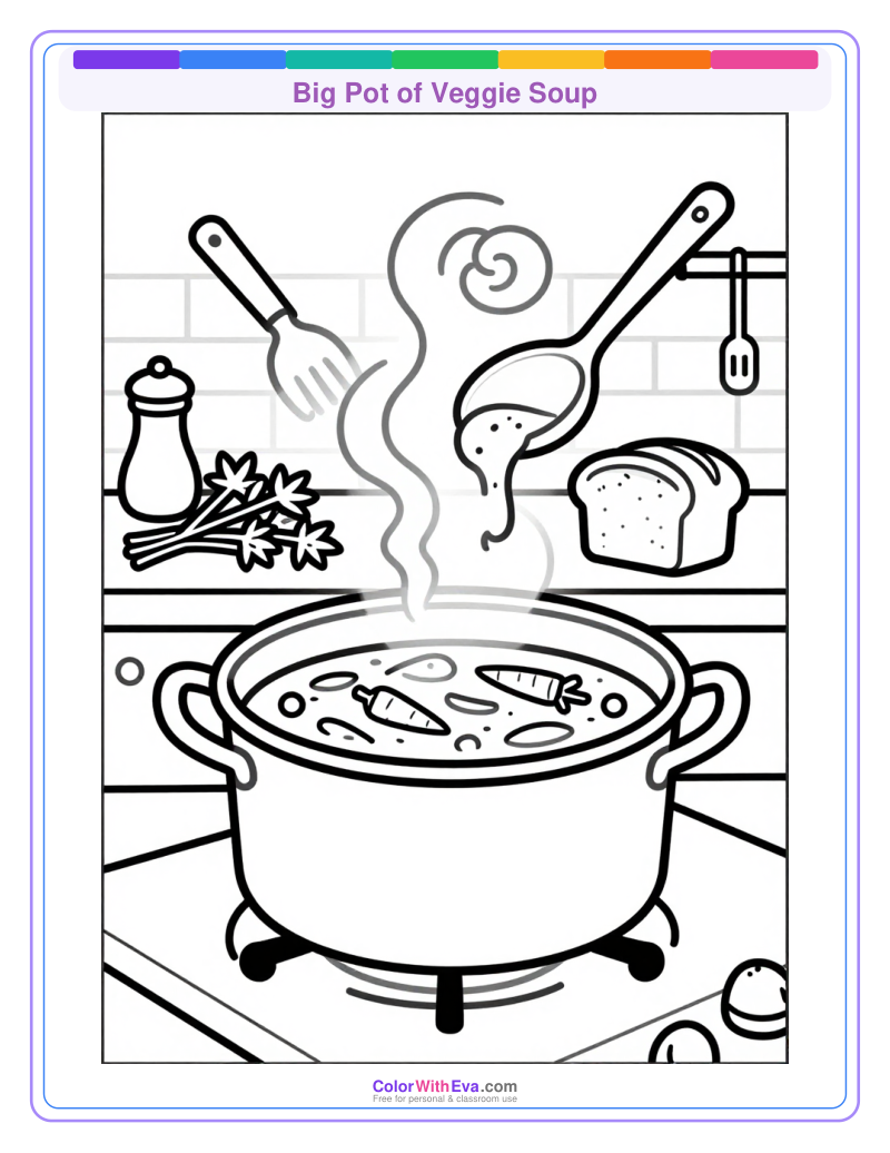 Big Pot of Veggie Soup preview