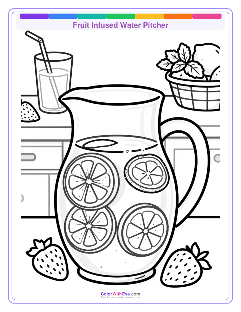 Fruit Infused Water Pitcher preview
