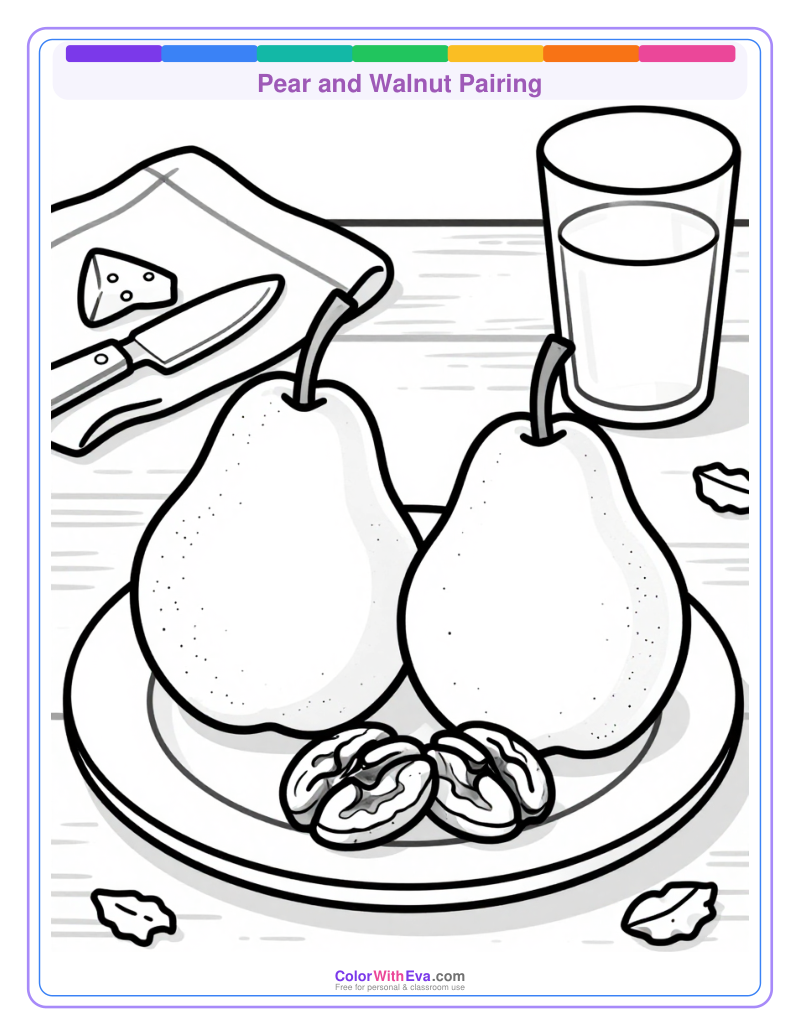 Pear and Walnut Pairing preview