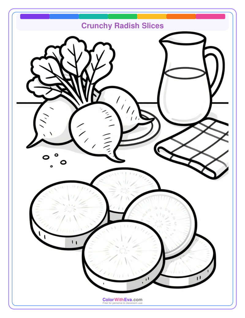 Crunchy Radish Slices preview