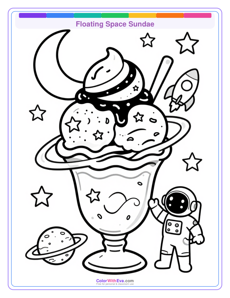 Floating Space Sundae preview