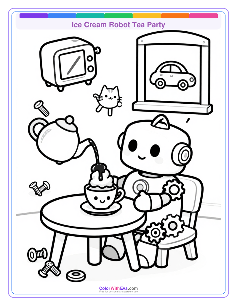 Ice Cream Robot Tea Party thumbnail